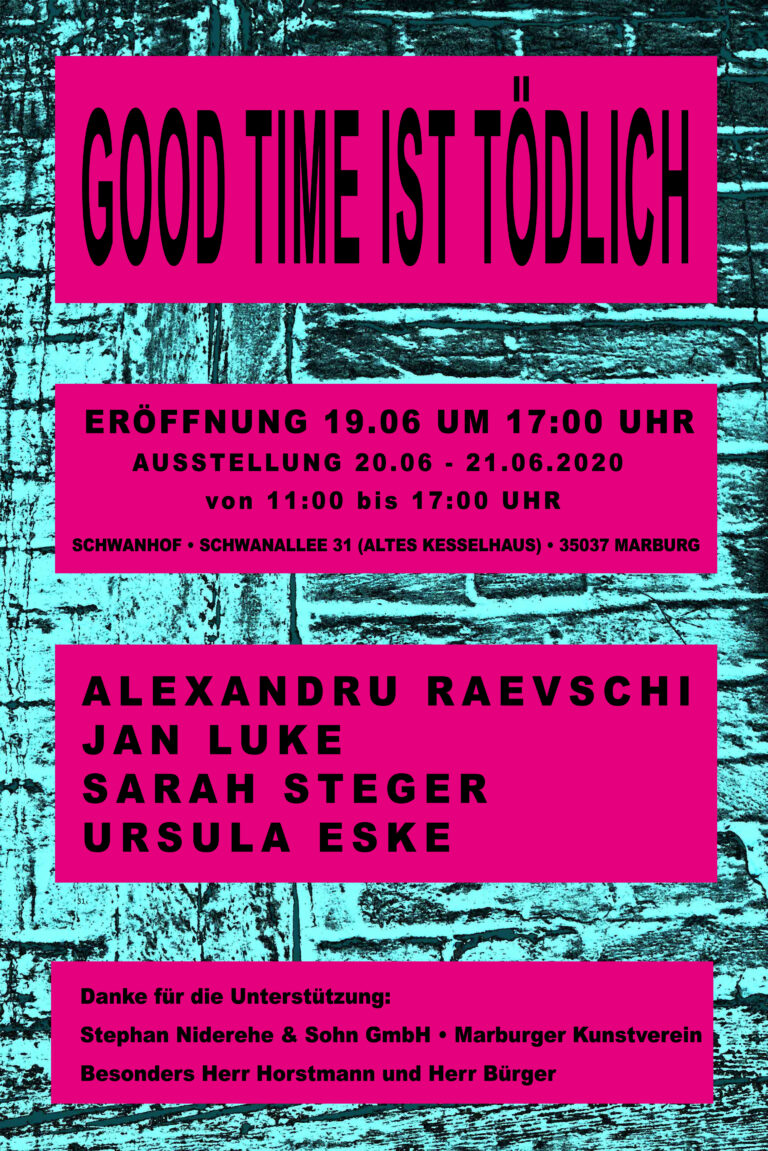 Good time ist tödlich (is deadly)