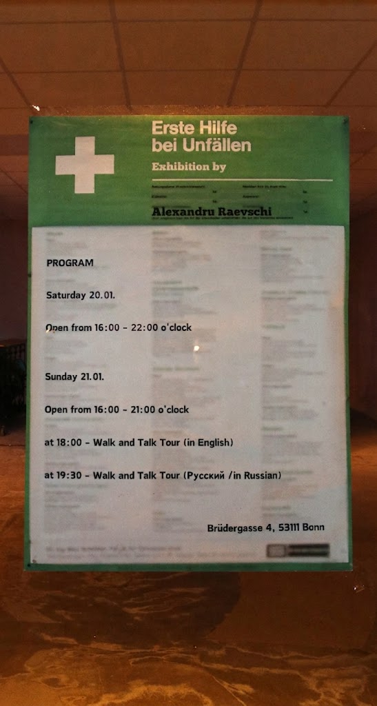 Chapter: Shelter of Responsibility. Erste Hilfe bei Unfällen project (First aid in case of accidents)